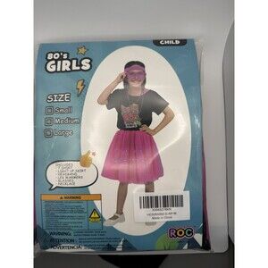 ROC Party Girls 80s Costume Set - Size Medium
